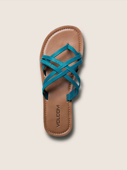 Sandales Strap Happy - Teal