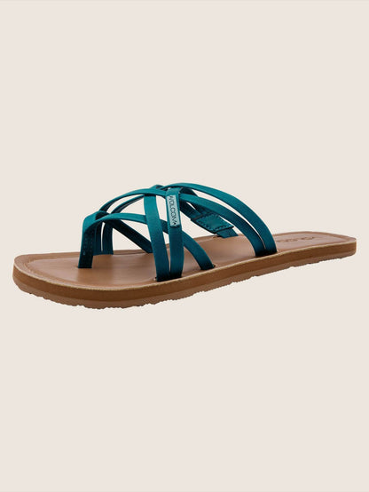 Sandales Strap Happy - Teal