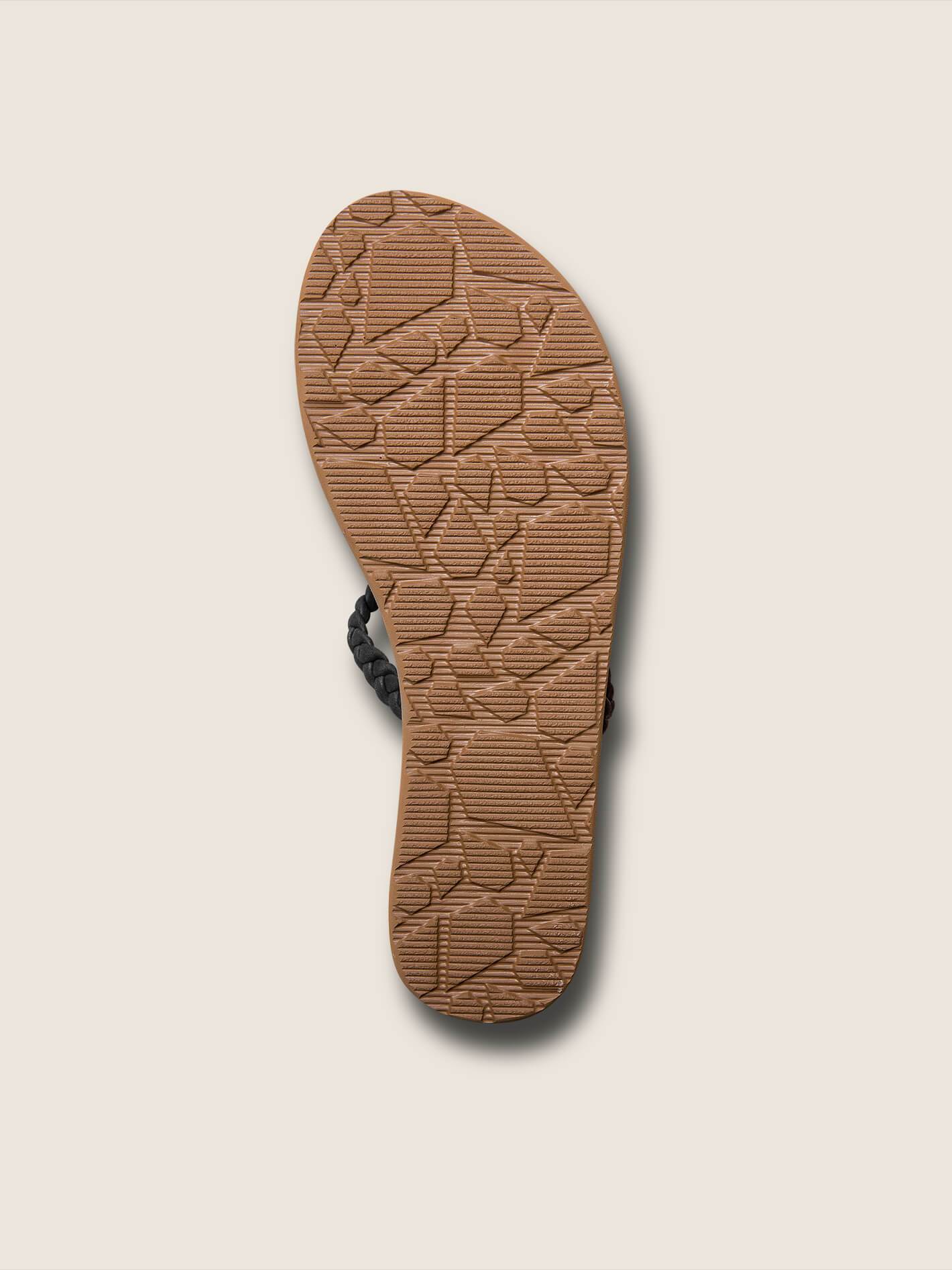 Fishtail Sandals - Black