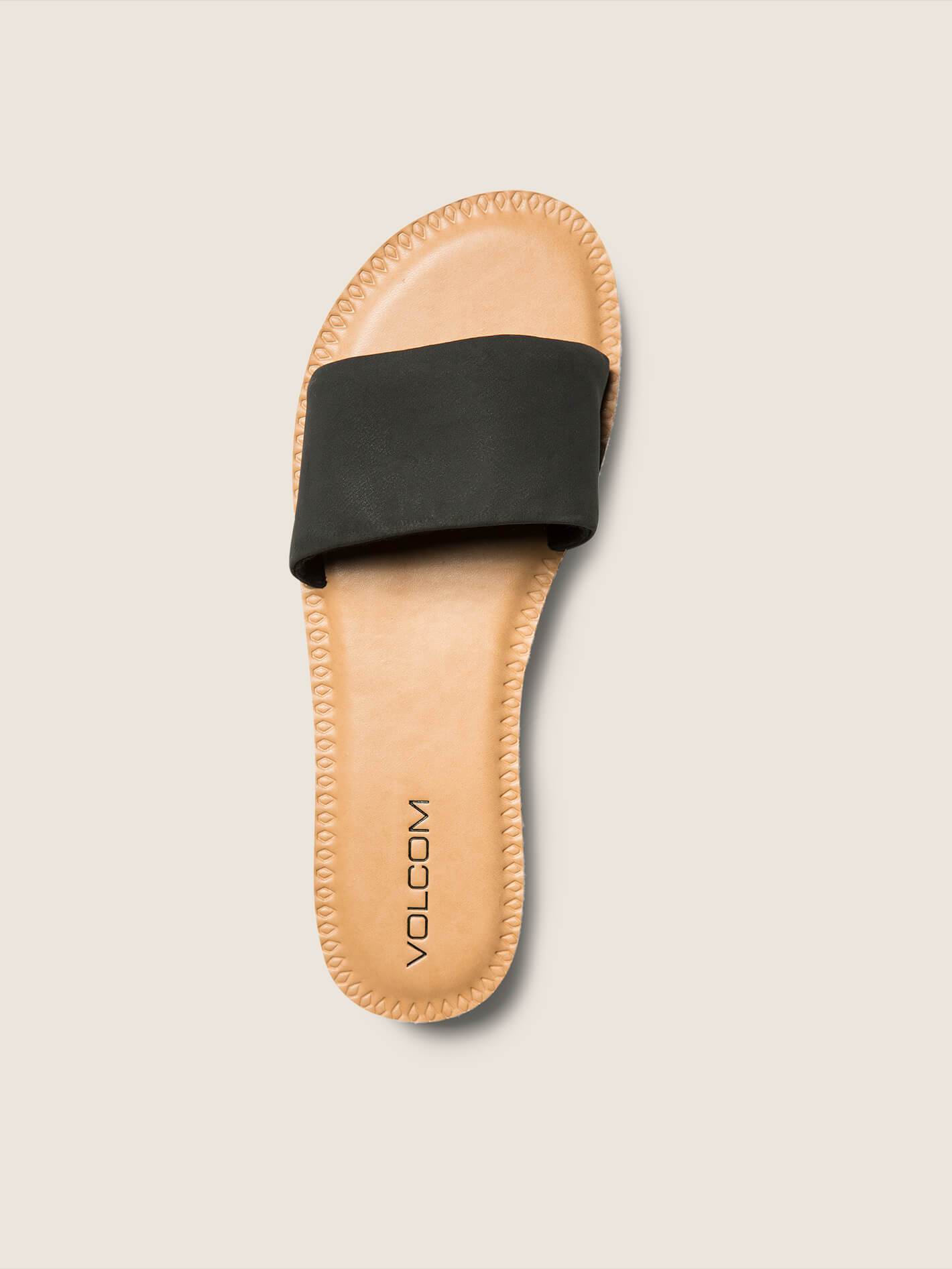Simple Slide Sandalen - SCHWARZ