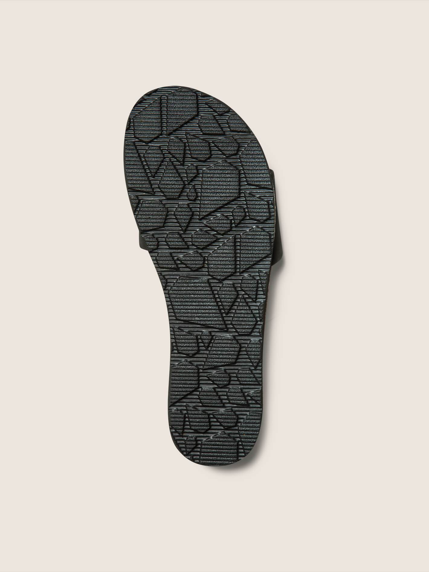 Simple Slide Sandalen - SCHWARZ