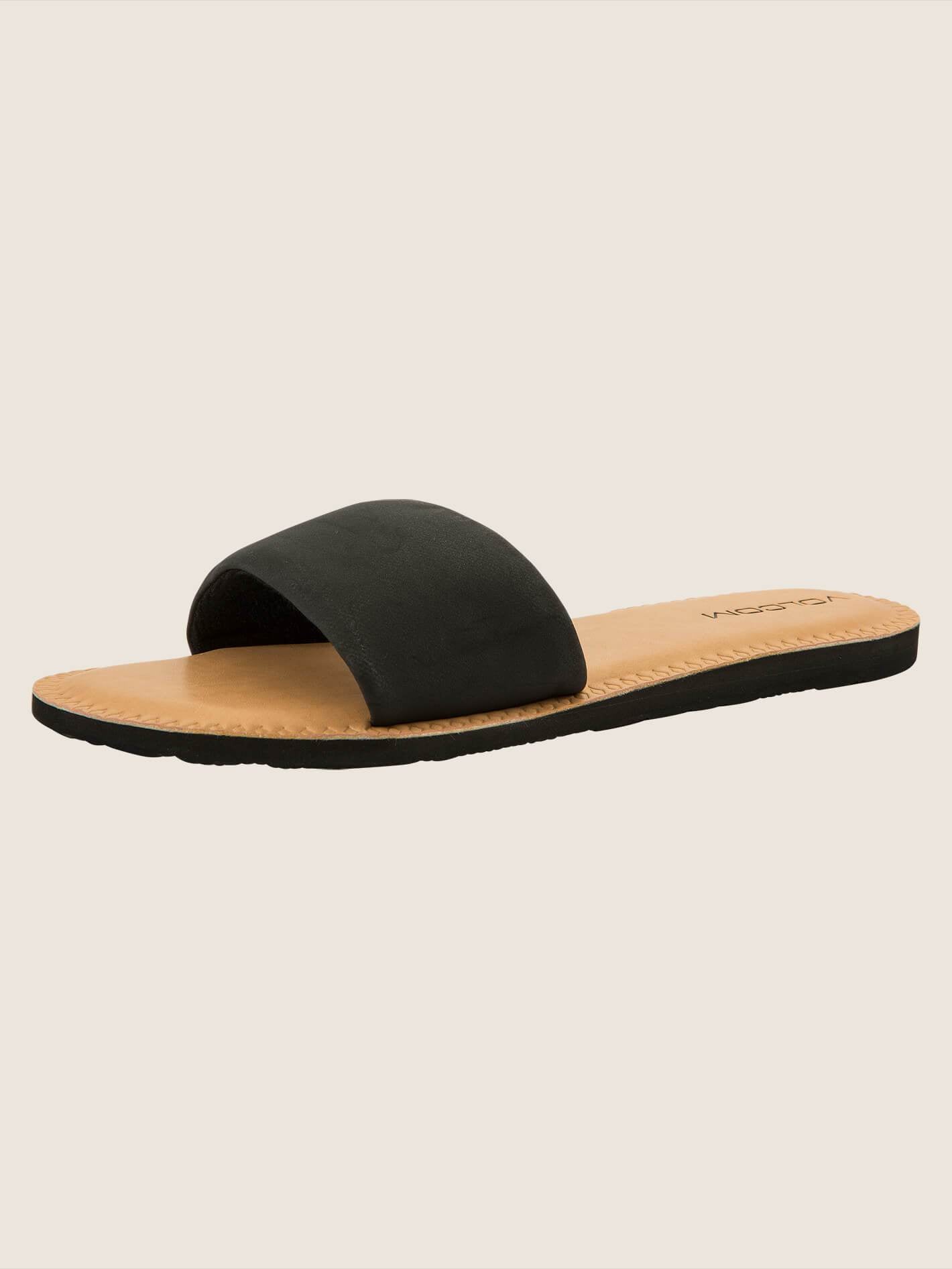 Simple Slide Sandalen - SCHWARZ