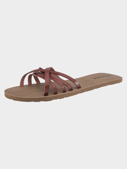Sundaze Sandalen - Dunkler Ton