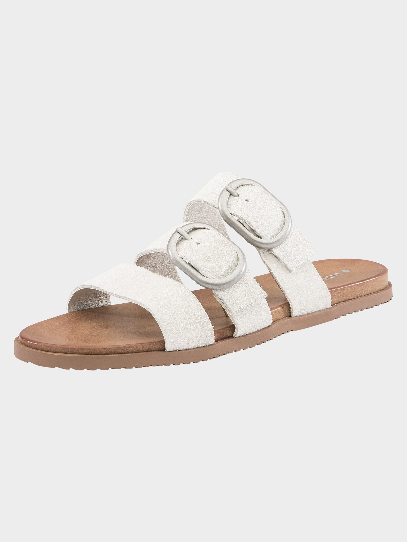 Sandalen mit Schnalle - Knochen