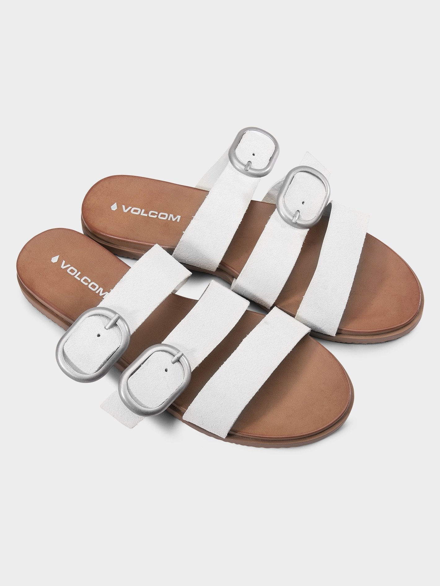 Sandalen mit Schnalle - Knochen