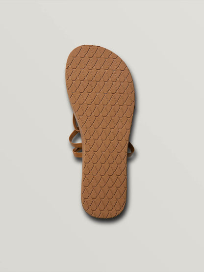 E-Cliner Sandalen mit mehreren Riemen - COGNAC