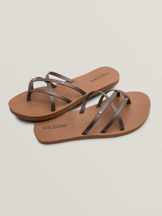 Sandalen „New School II“ - Braun