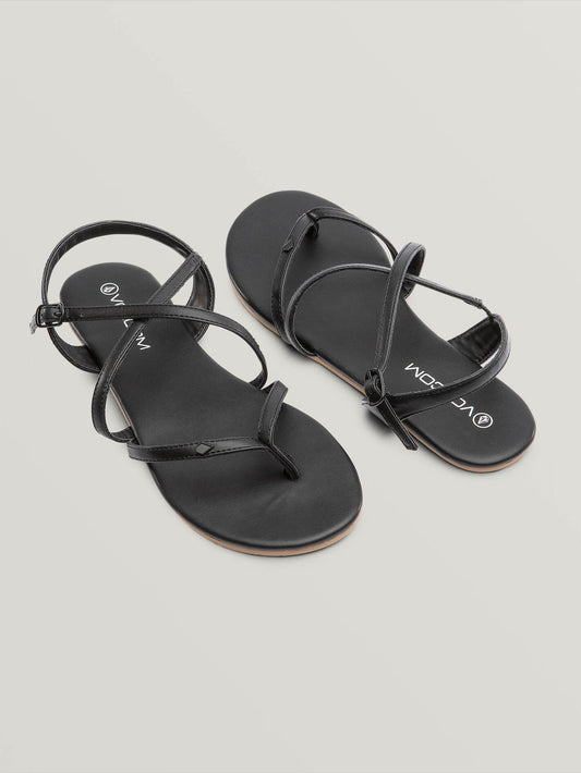 Sandales Strapped In - BLACK OUT