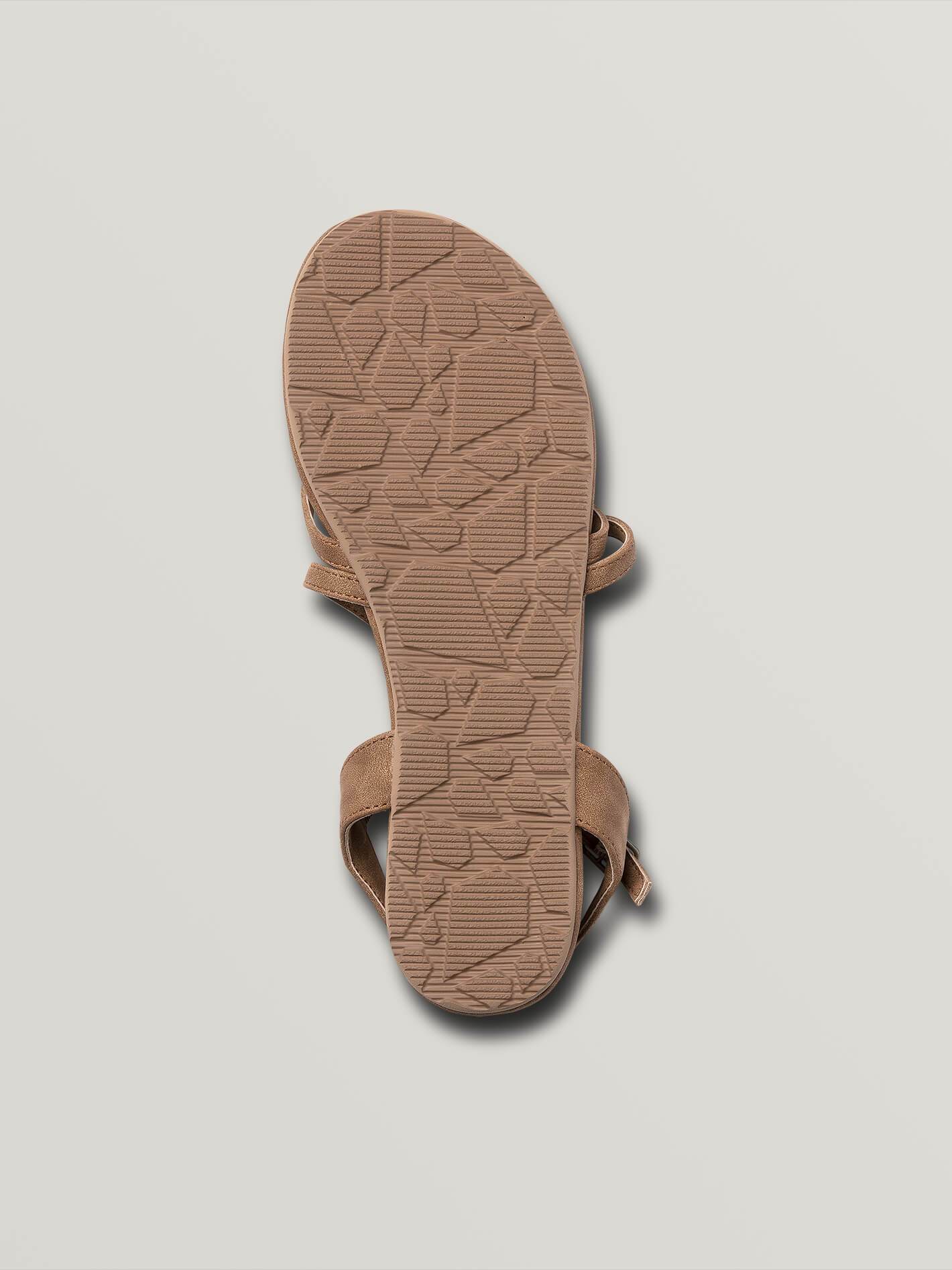 Sandalen mit Riemen - VINTAGE BRAUN