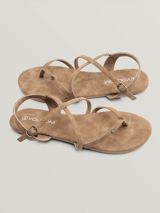 Sandales Strapped In - VINTAGE BROWN