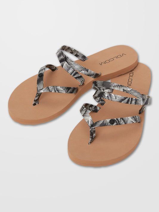 Sandales Easy Breezy Ii - BLACK WHITE