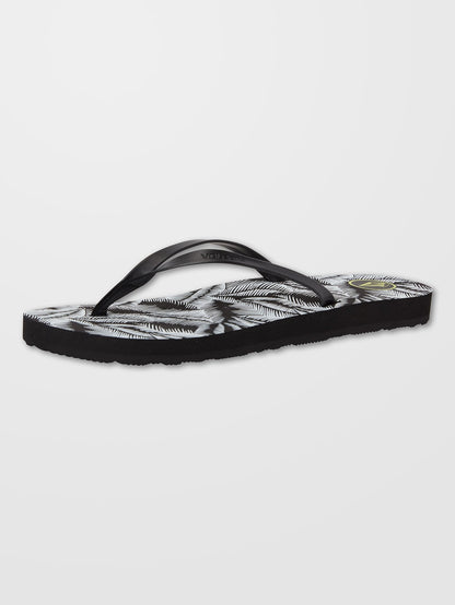 Color Me Spring Sandalen - SCHWARZ WEISS