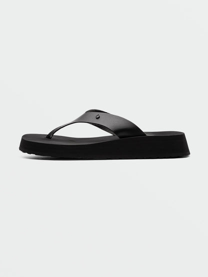 Not Ur Moms Platform Sandals - BLACK