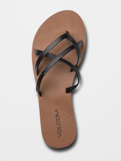 New School II Sandals - BLACK