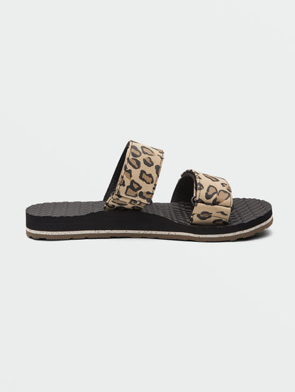 Öko-Liege-Sandalen - LEOPARD