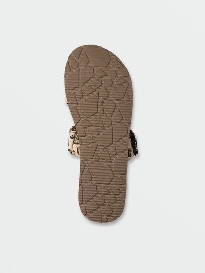 Öko-Liege-Sandalen - LEOPARD