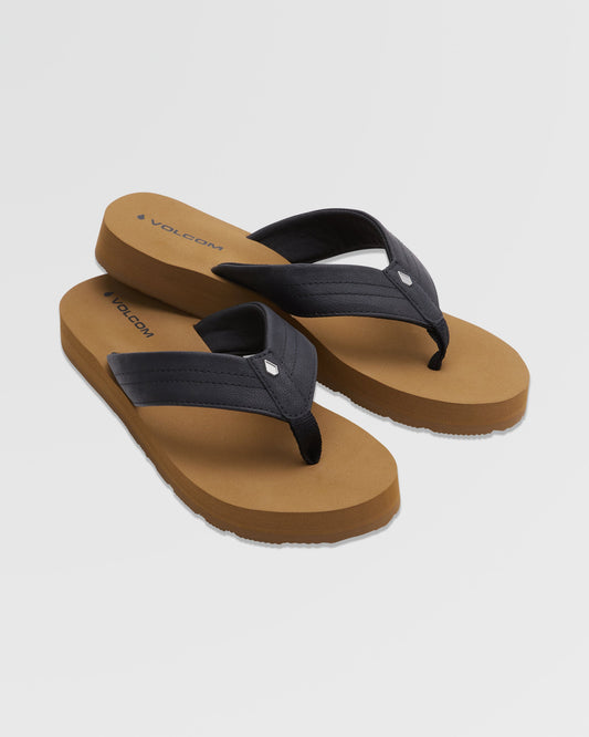 Boyfriend Sandals - BLACK