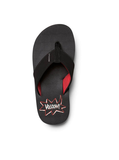 Victor Bigyouth Sandalen - Schwarzes Oberteil (Kinder)