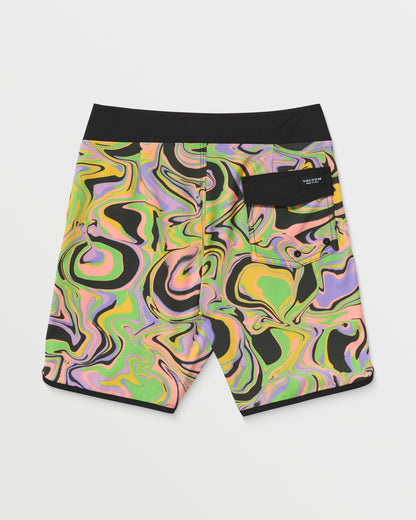 Mod Infuse Scallop Boardshort – Stahlgrau – (KINDER)
