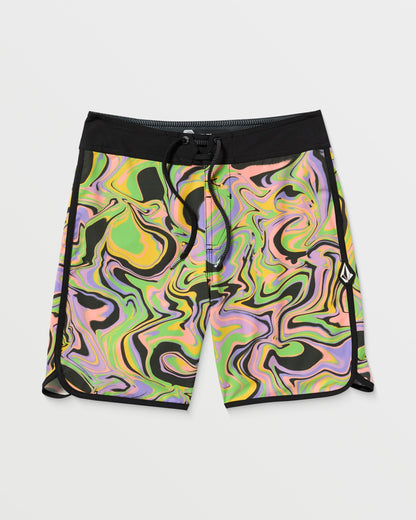 Mod Infuse Scallop Boardshort – Stahlgrau – (KINDER)
