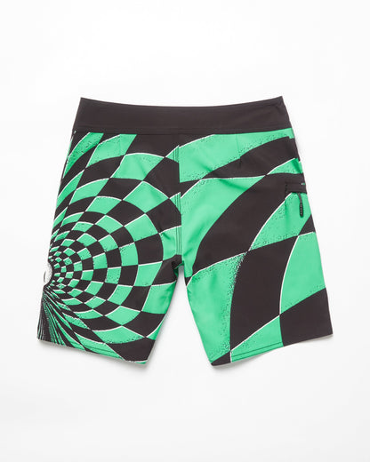Boardshort Mod Spiral Stone Shield - MINT - (CHILDREN)