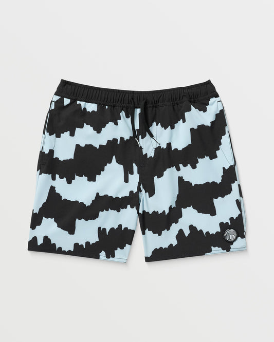 Lido Print Trunk Boardshort - ICE BLUE - (CHILDREN)