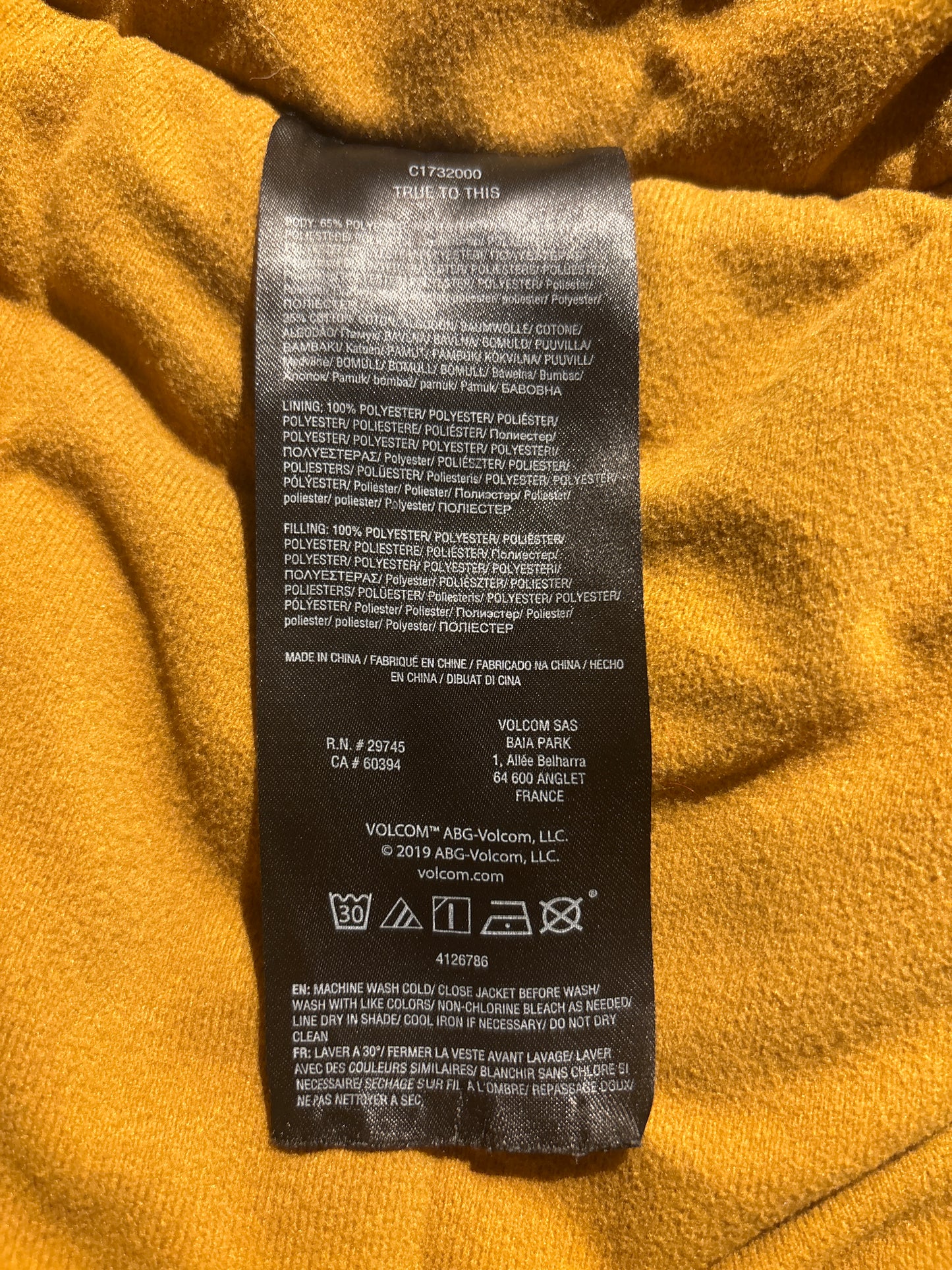 Blouson garçon