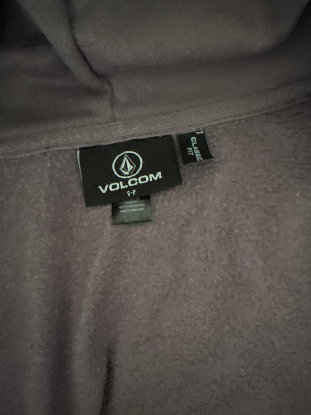 Sweat à capuche zippé Single Stone - VINTAGE VIOLET