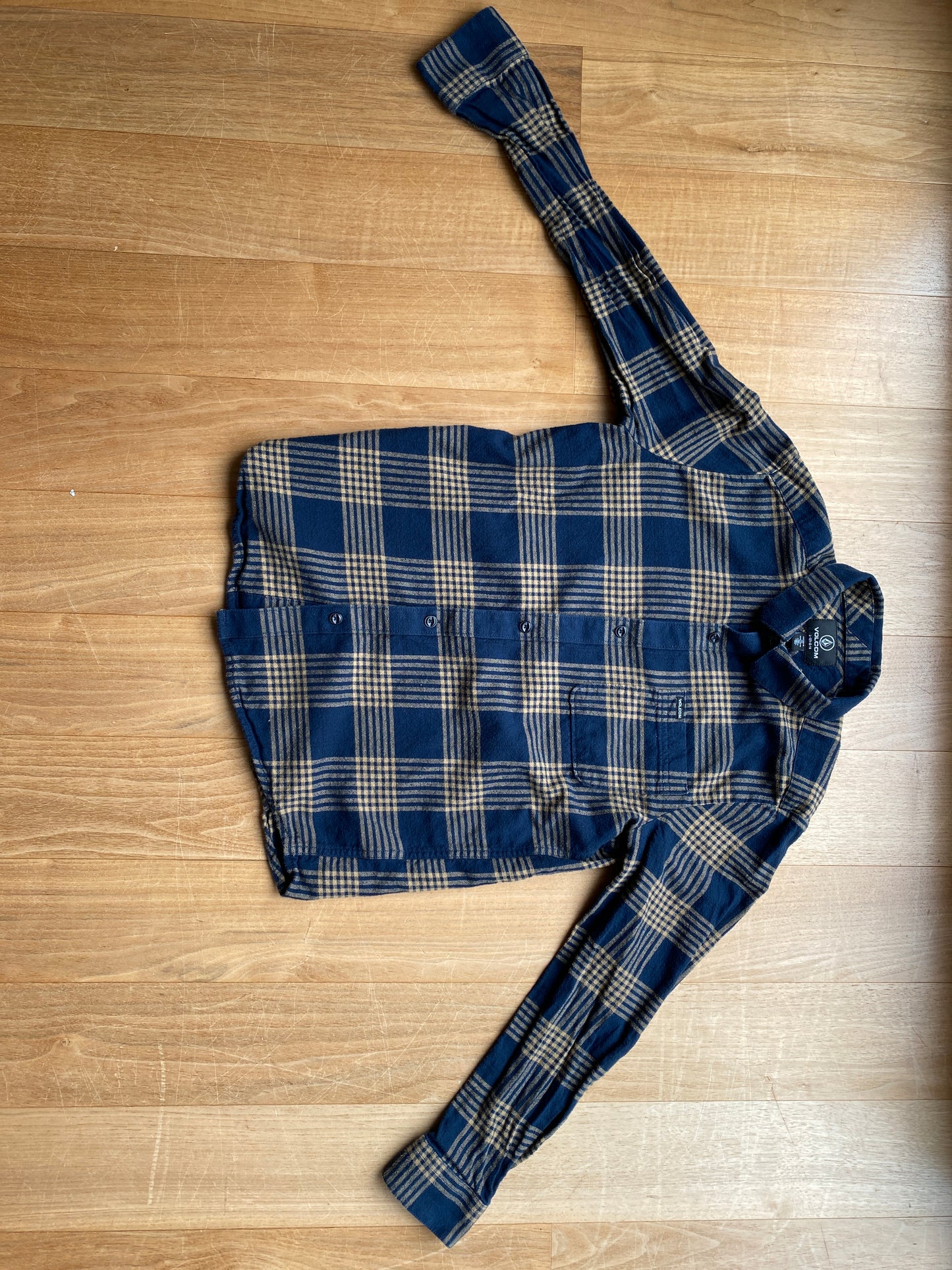 Chemise Caden Plaid - NAVY - (ENFANT)